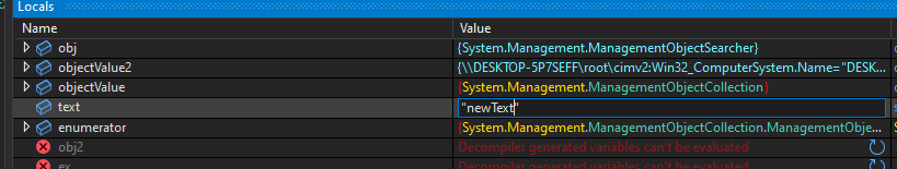 Manufacturer modification alt text